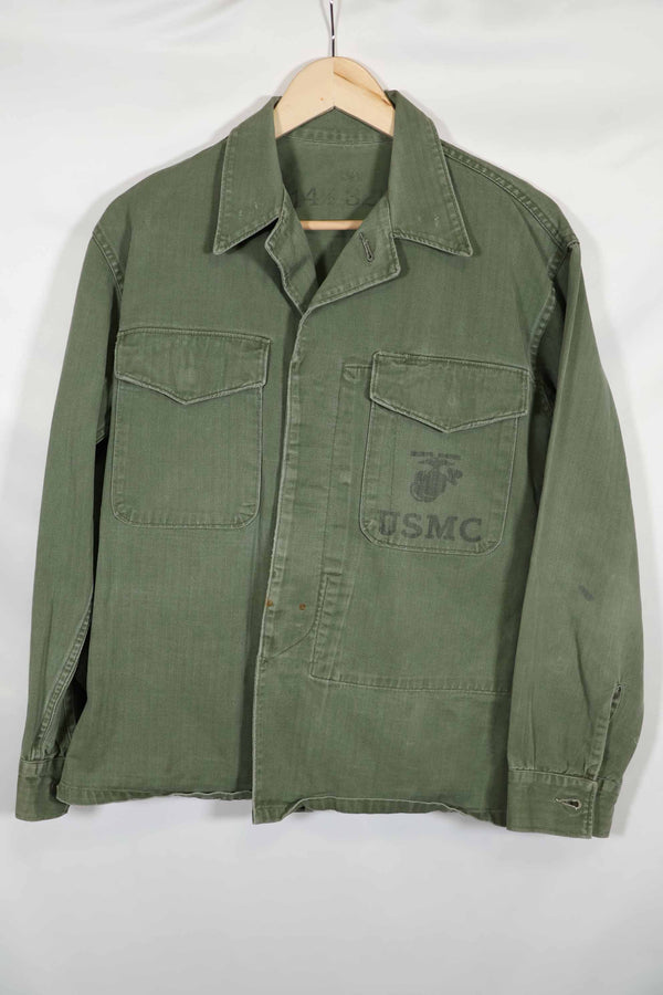 1950年代 アメリカ海兵隊 HBTユニフォーム P-53 最終HBTユニフォーム 中古品 C