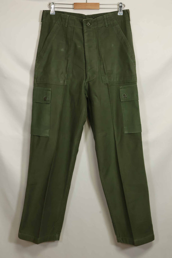 1960年代ロット OG-107 ベイカーパンツ カーゴポケット改造 元特殊部隊隊員 中古品 B
