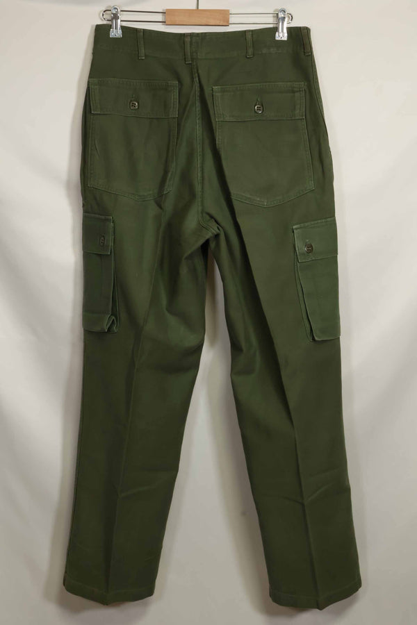 1960年代ロット OG-107 ベイカーパンツ カーゴポケット改造 元特殊部隊隊員 中古品 B