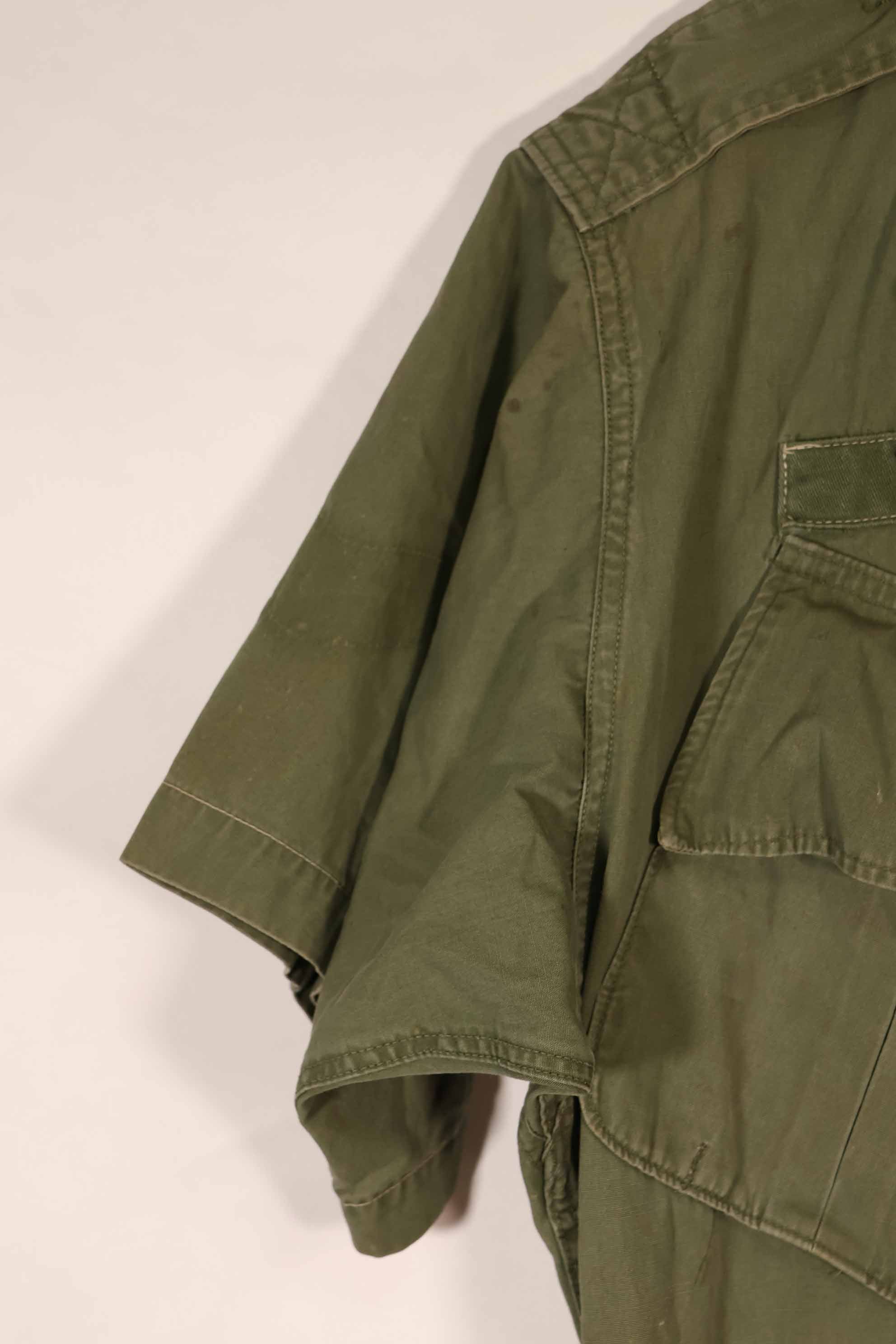 実物 2nd Model ジャングルファティーグ ジャケット S-L 半袖カスタム 中古品