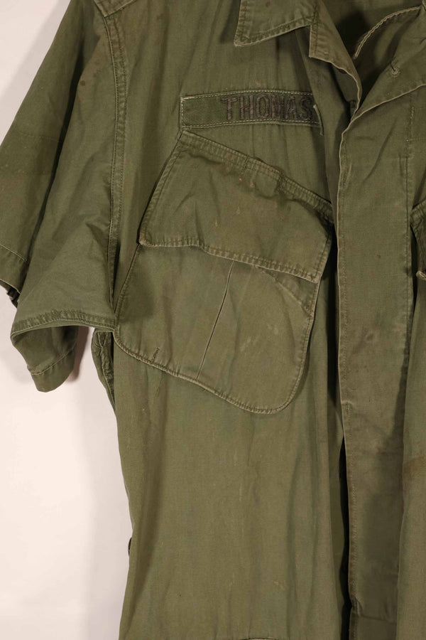 実物 2nd Model ジャングルファティーグ ジャケット S-L 半袖カスタム 中古品