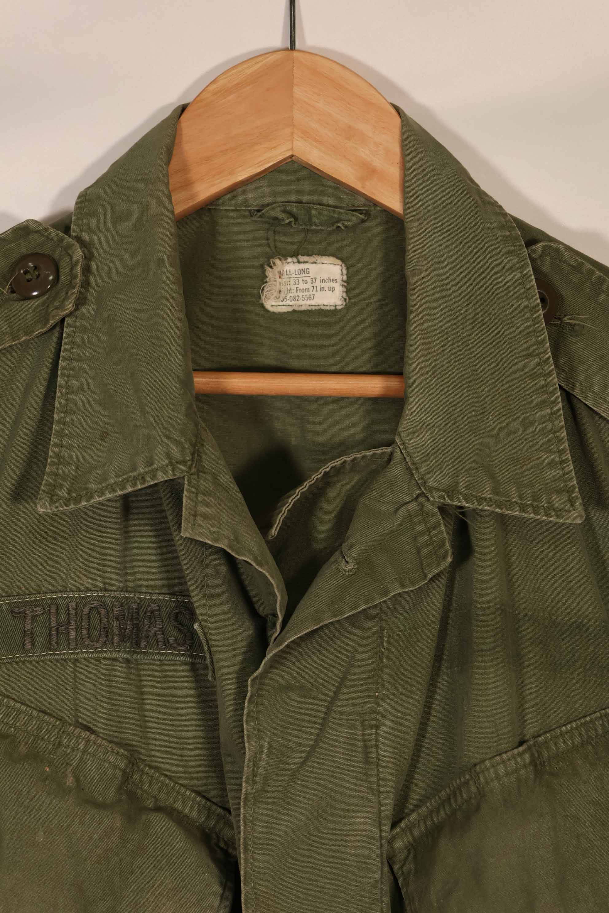 実物 2nd Model ジャングルファティーグ ジャケット S-L 半袖カスタム 中古品