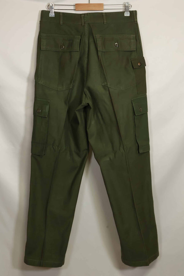 1960年代ロット OG-107 ベイカーパンツ カーゴポケット改造 元特殊部隊隊員 中古品 C