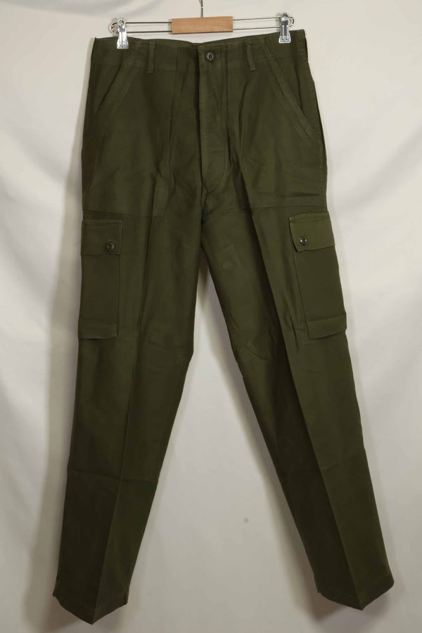 1960年代ロット OG-107 ベイカーパンツ カーゴポケット改造 元特殊部隊隊員 中古品 E