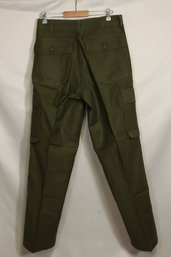 1960年代ロット OG-107 ベイカーパンツ カーゴポケット改造 元特殊部隊隊員 中古品 E