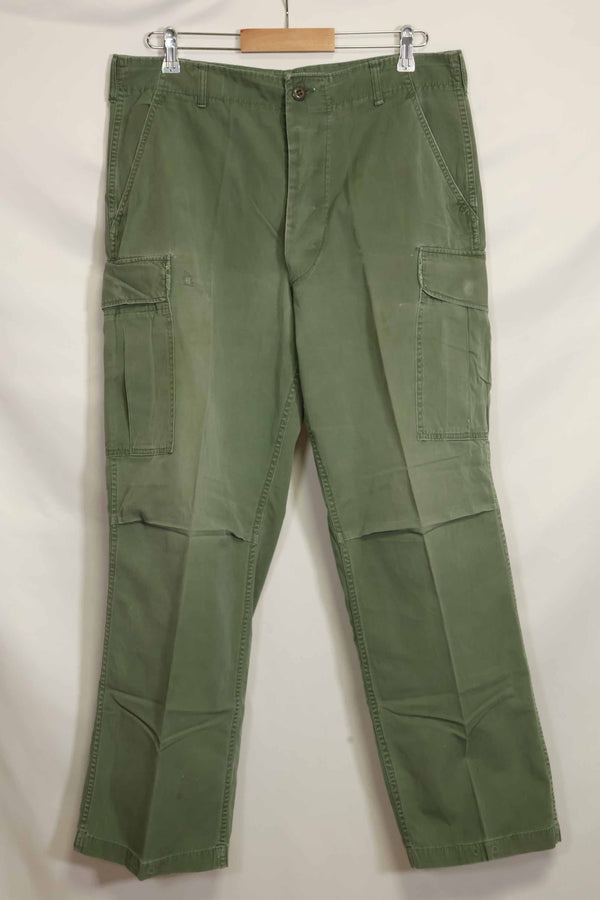 กางเกง Jungle Fatigue รุ่นที่สอง กลางทศวรรษ 1960 ผลิตโดยหน่วยรบพิเศษ มือสอง C