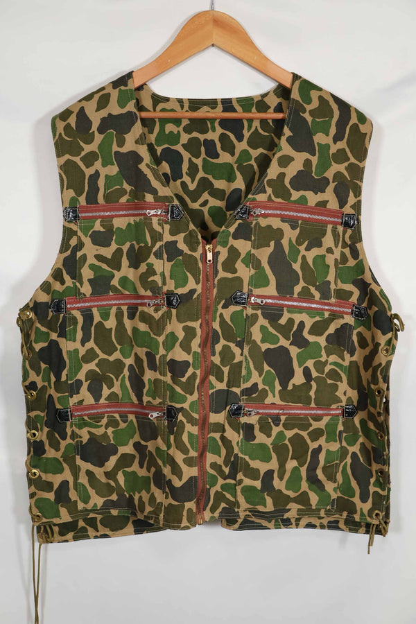 เสื้อกั๊กเอาชีวิตรอดลายพราง Beogham ของกองทัพอากาศสหรัฐฯ ในปี 1960 ไม่ได้ใช้