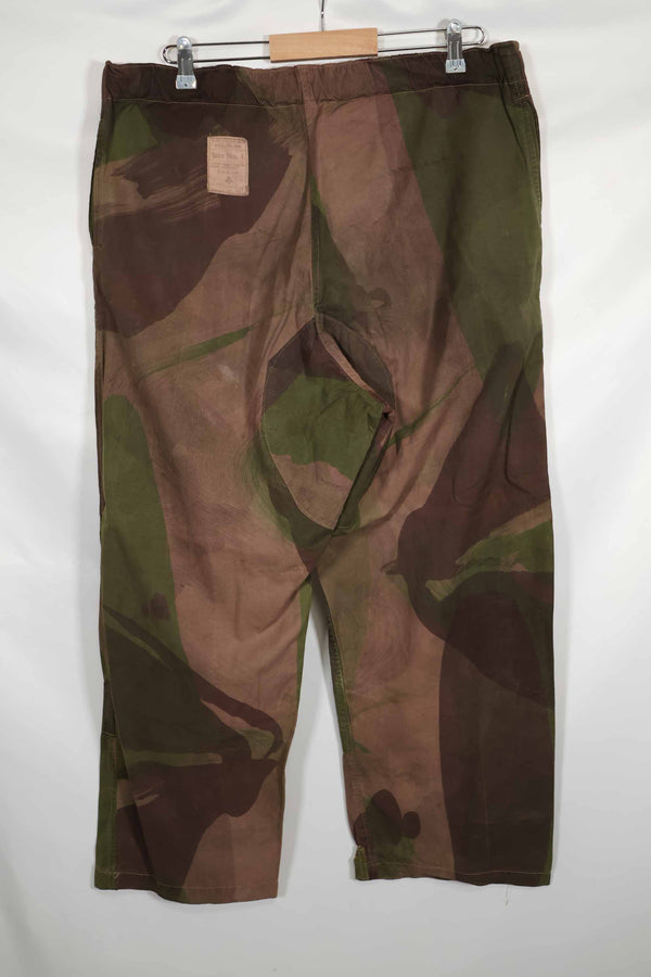 実物 イギリス軍 SAS トラウザーズ WINDPROOF 迷彩パンツ サイズ No.1 中古品 A