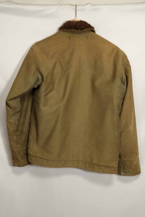เสื้อแจ็คเก็ต N-1 Deck ของกองทัพเรือสหรัฐฯ ยุค 1940-50 ขนาด 36 มือสอง