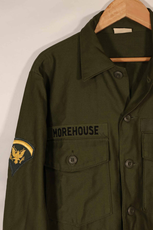 เสื้อเชิ้ตยูทิลิตี้ OG-107 ของแท้จากยุค 1970 พร้อมแพทช์ มือสอง