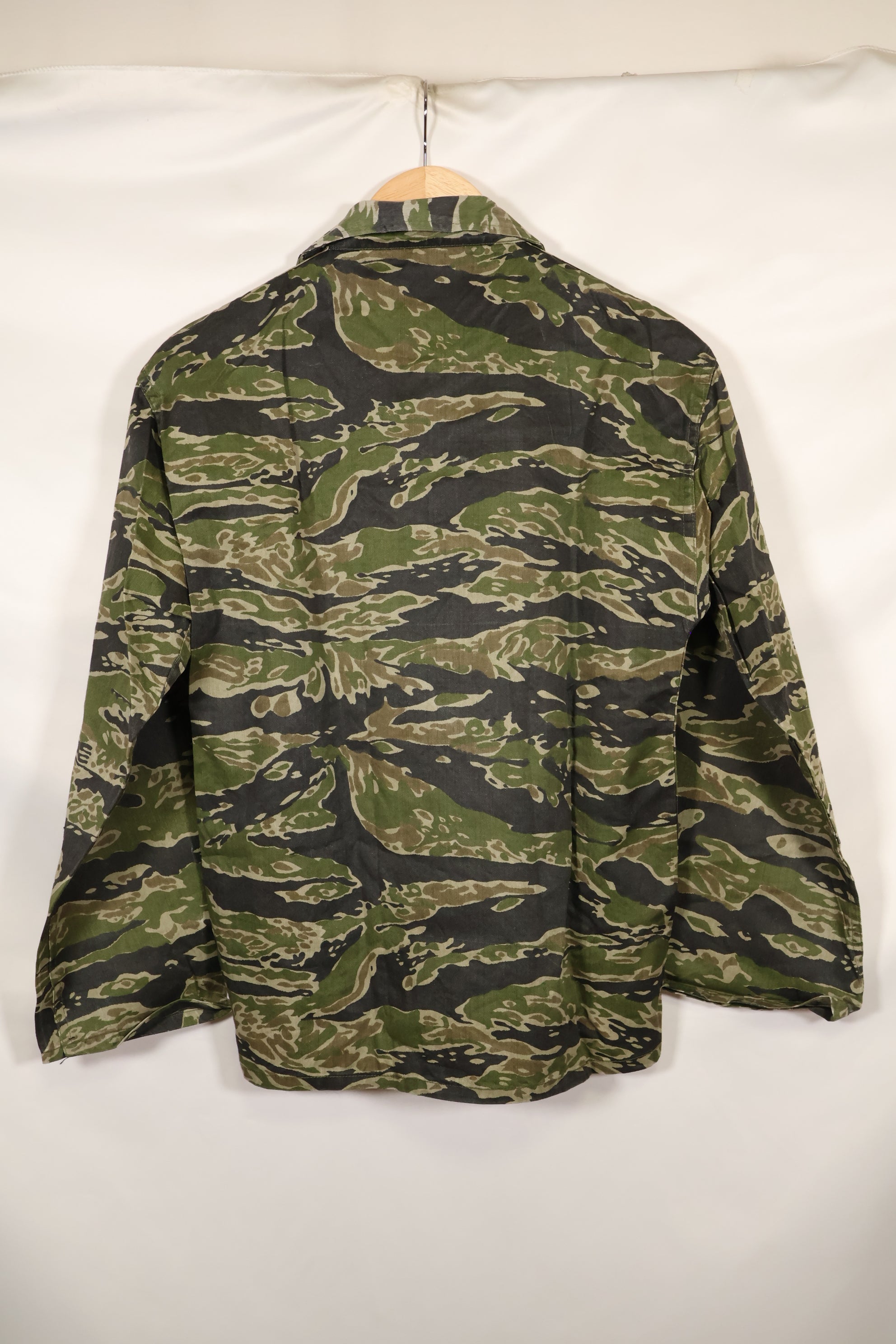 1960年代 タイガーストライプ シャツ CIDGパターン 状態良い 中古品 B