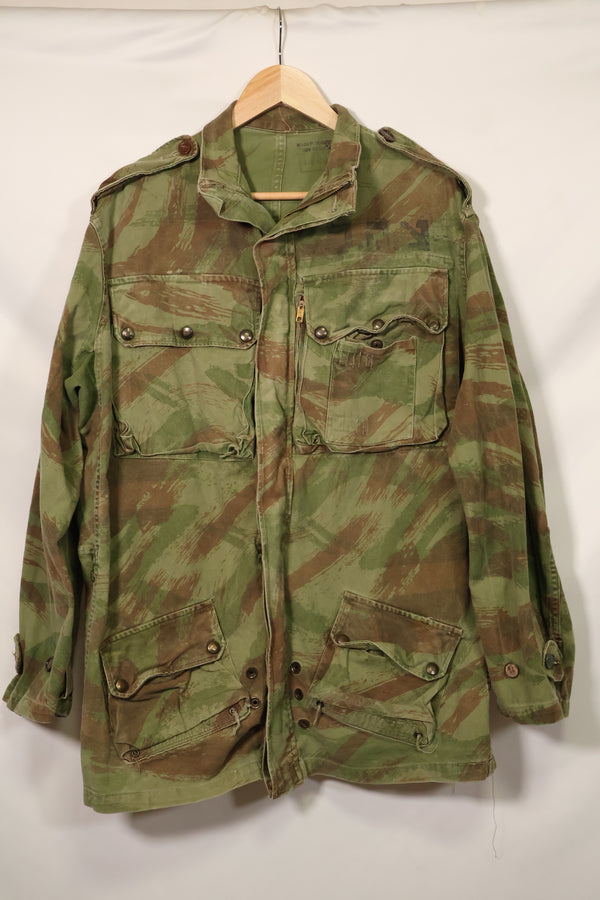 1950年代 フランス軍 リザード迷彩 TAP 47/54 空挺ジャケット イスラエルスタンプ付 中古品