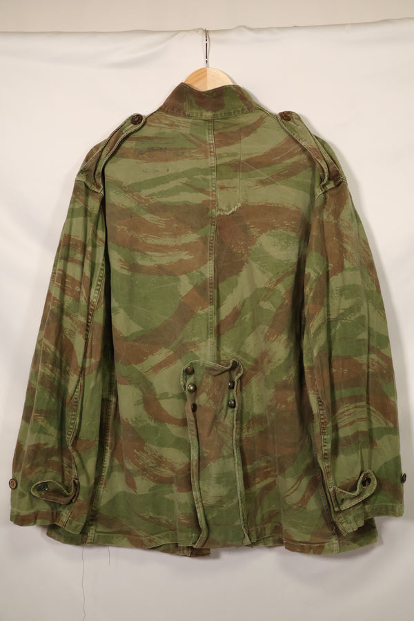 1950年代 フランス軍 リザード迷彩 TAP 47/54 空挺ジャケット イスラエルスタンプ付 中古品