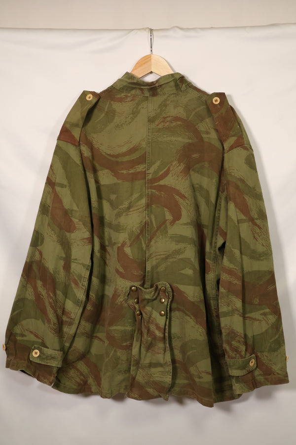 1950年代 フランス軍 リザード迷彩 TAP 47/53 空挺ジャケット イスラエルスタンプ付 中古品 B