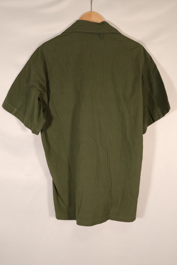 เสื้อเชิ้ต Special Warfare ของแท้ หายาก แขนสั้น ต้นทศวรรษ 1960 ถอดป้ายได้ มือสอง