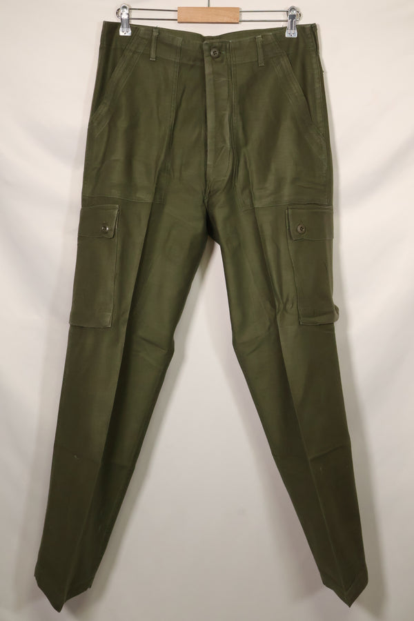 1960年代ロット OG-107 ベイカーパンツ カーゴポケット改造 元特殊部隊隊員 中古品 F