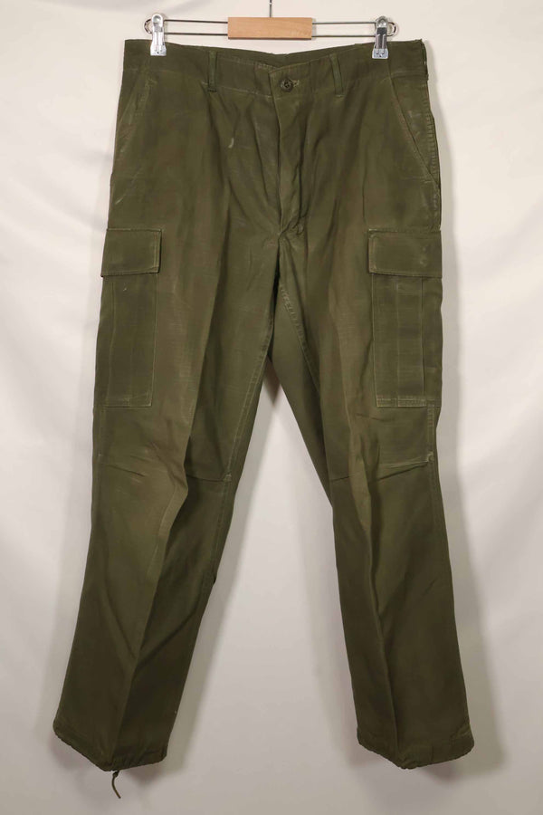 1969年契約 4th Model リップストップ ジャングルファティーグ パンツ M-R 中古品