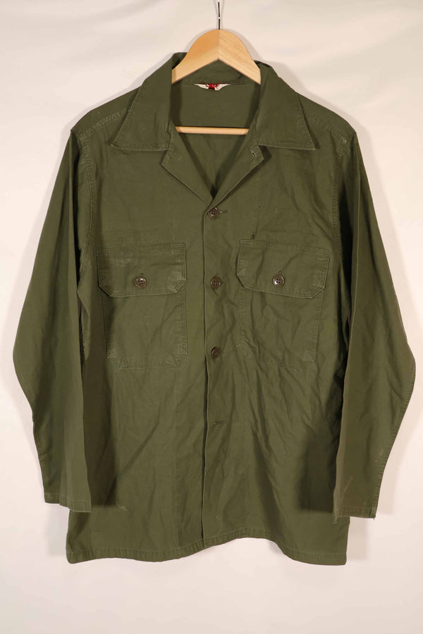 เสื้อเชิ้ต Poplin OG-107 Utility แท้จากยุค 1960 ไซส์ B