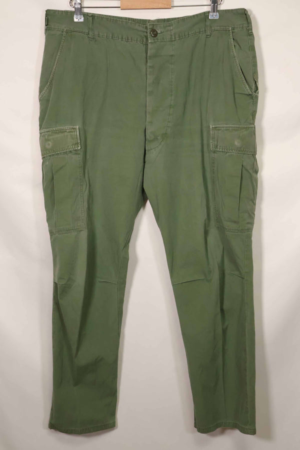 1967年契約 3rd Model ノンリップストップ ジャングルファティーグ パンツ X-L-R 中古品