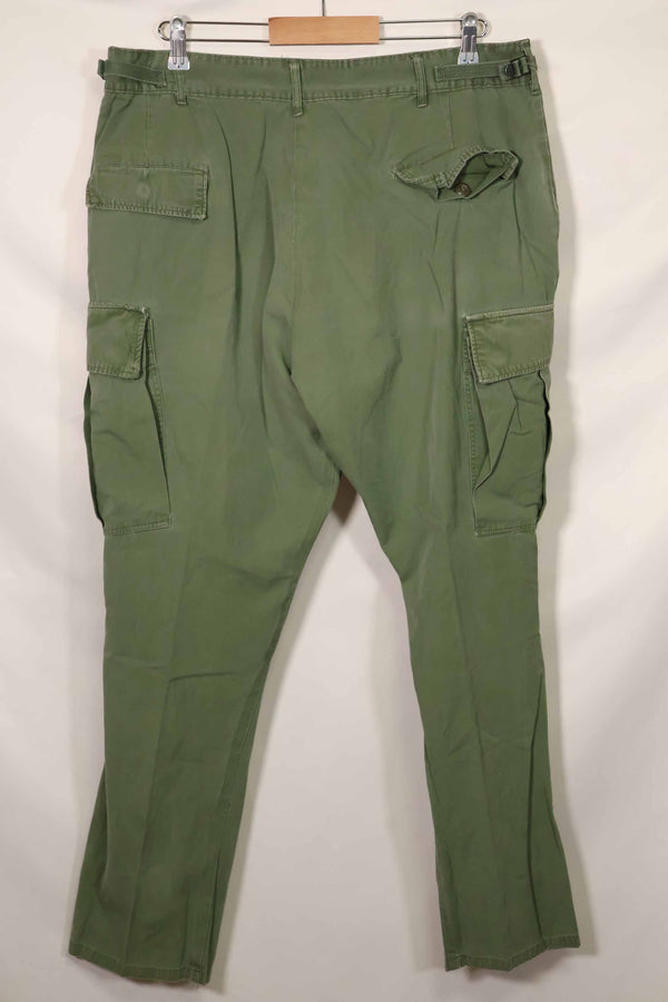 1967年契約 3rd Model ノンリップストップ ジャングルファティーグ パンツ X-L-R 中古品