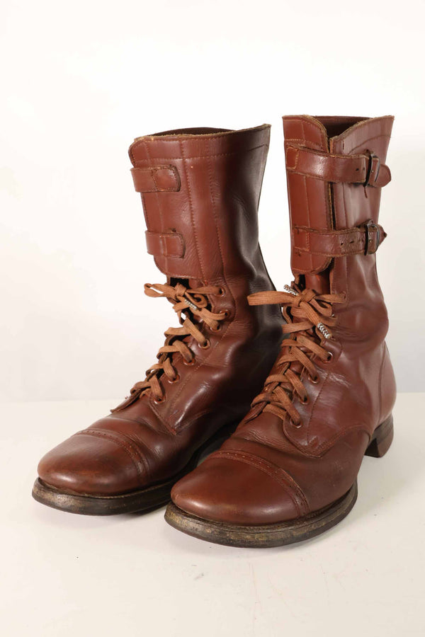 1940年代 アメリカ陸軍 M40 騎兵用 ショーツブーツ 2バックル 中古品 A
