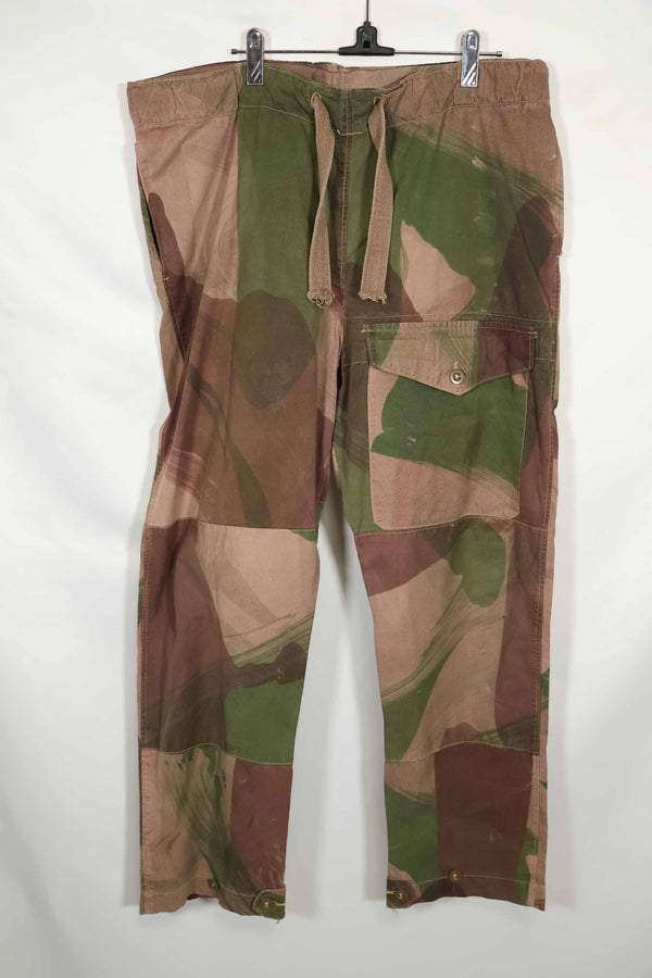実物 イギリス軍 SAS トラウザーズ WINDPROOF 迷彩パンツ サイズタグなし 中古品