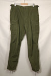 1967年契約 3rd Model ノンリップストップ ジャングルファティーグ パンツ L-L 中古品
