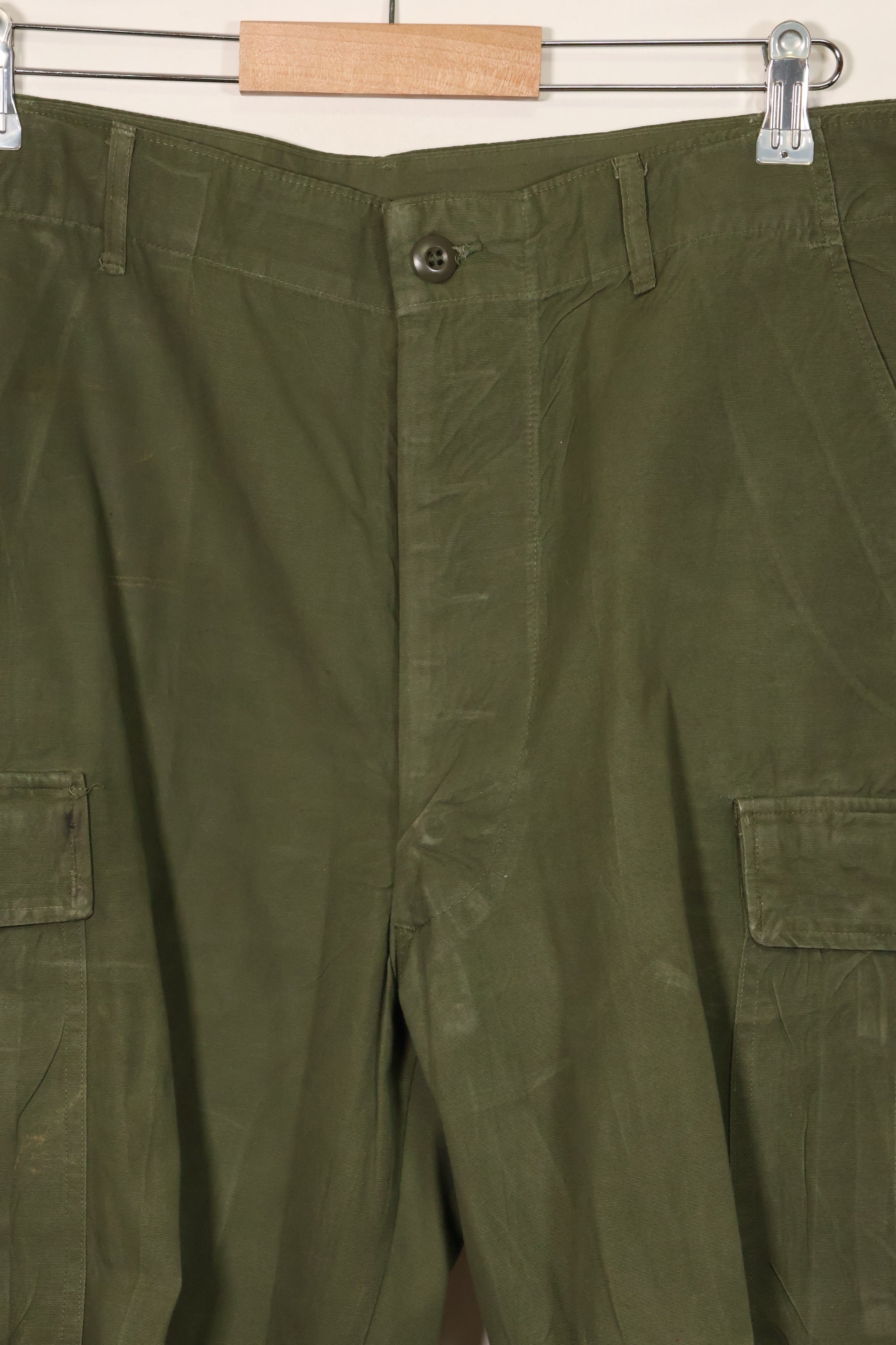 1967年契約 3rd Model ノンリップストップ ジャングルファティーグ パンツ L-L 中古品