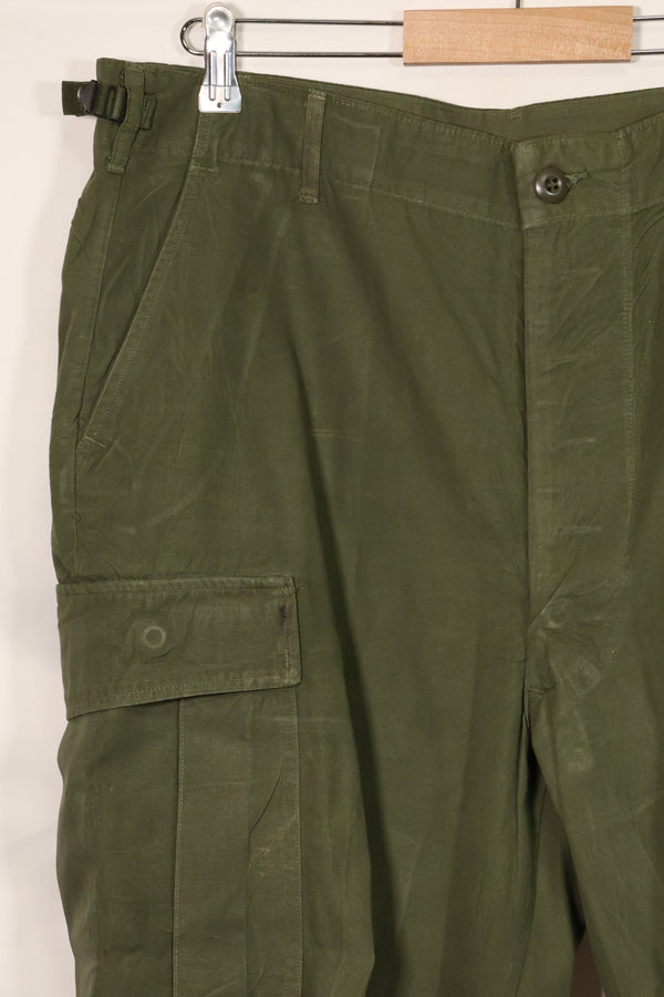 1967年契約 3rd Model ノンリップストップ ジャングルファティーグ パンツ L-L 中古品