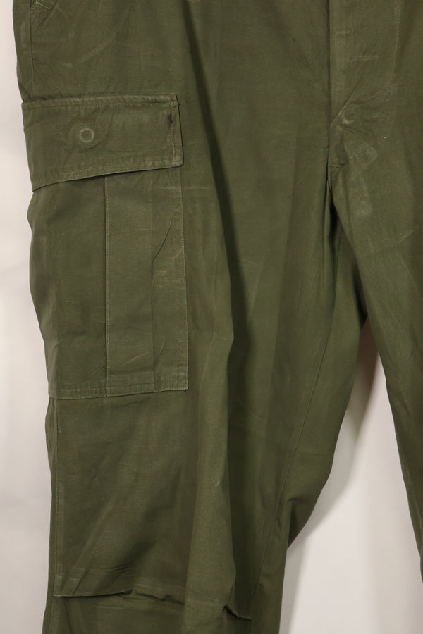 1967年契約 3rd Model ノンリップストップ ジャングルファティーグ パンツ L-L 中古品