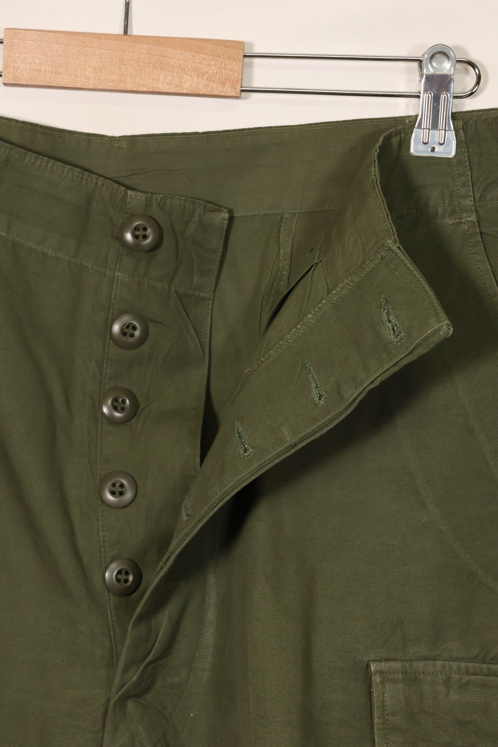 1967年契約 3rd Model ノンリップストップ ジャングルファティーグ パンツ L-L 中古品