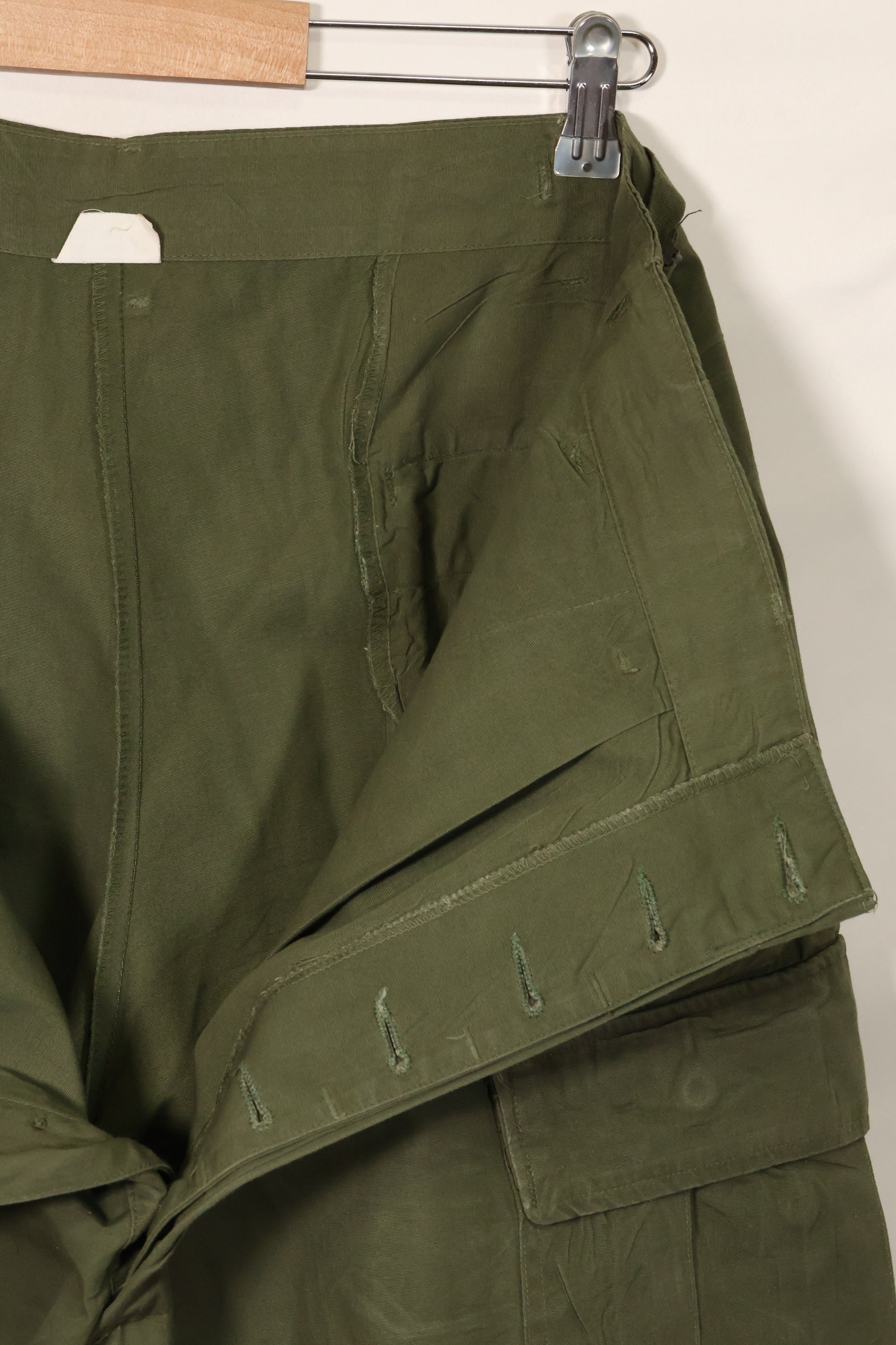 1967年契約 3rd Model ノンリップストップ ジャングルファティーグ パンツ L-L 中古品