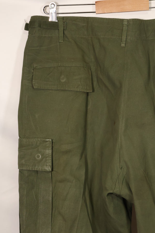 1967年契約 3rd Model ノンリップストップ ジャングルファティーグ パンツ L-L 中古品
