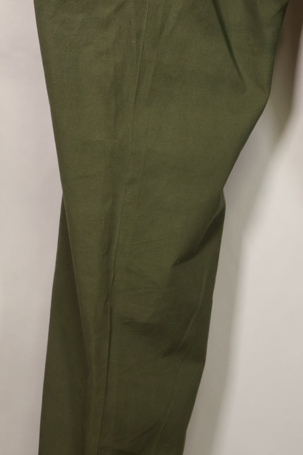 1967年契約 3rd Model ノンリップストップ ジャングルファティーグ パンツ L-L 中古品