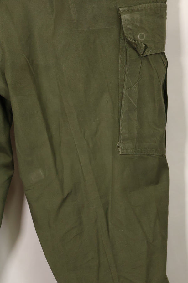 1967年契約 3rd Model ノンリップストップ ジャングルファティーグ パンツ L-L 中古品