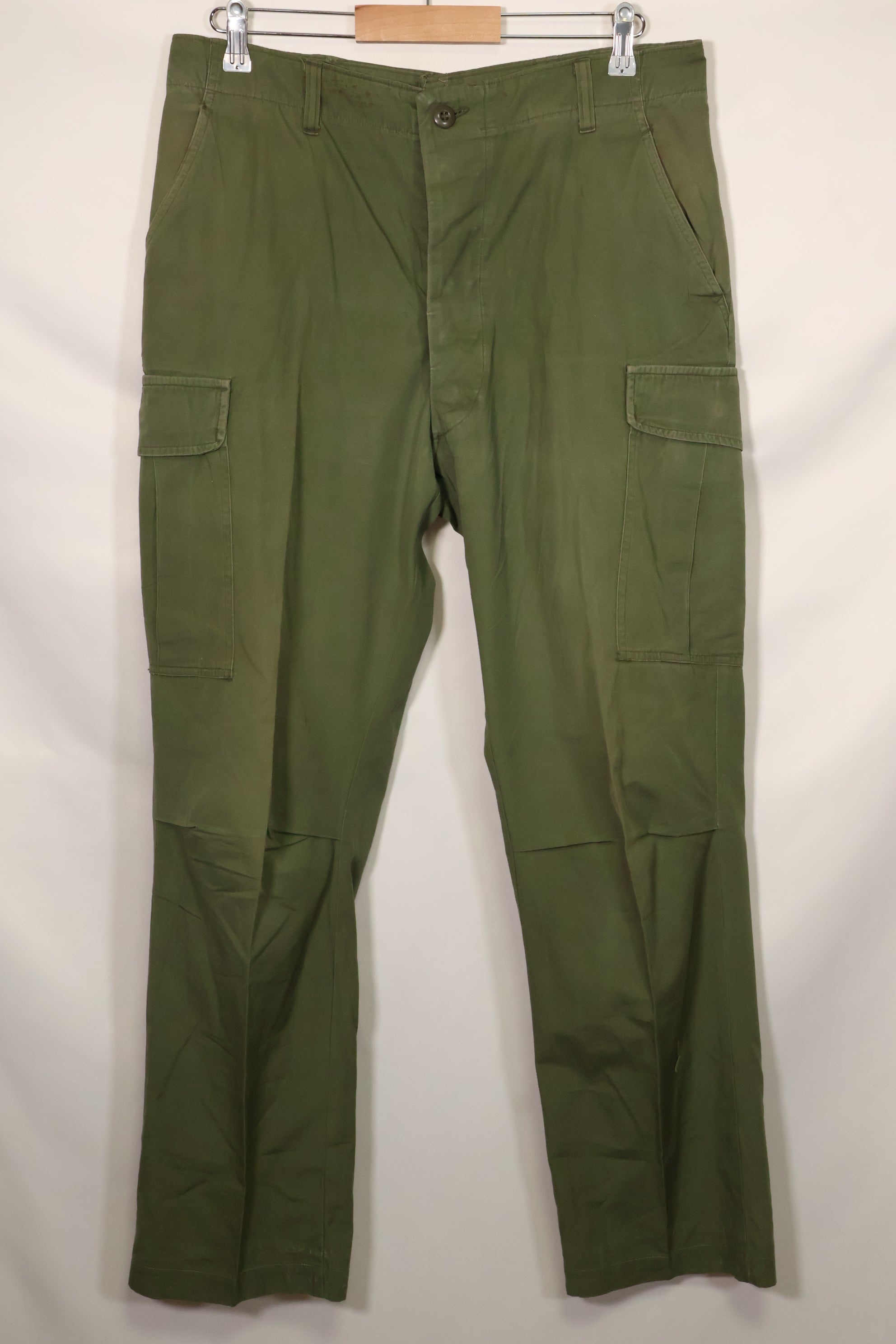 1967年契約 3rd Model ノンリップストップ ジャングルファティーグ パンツ L-L 中古品 B