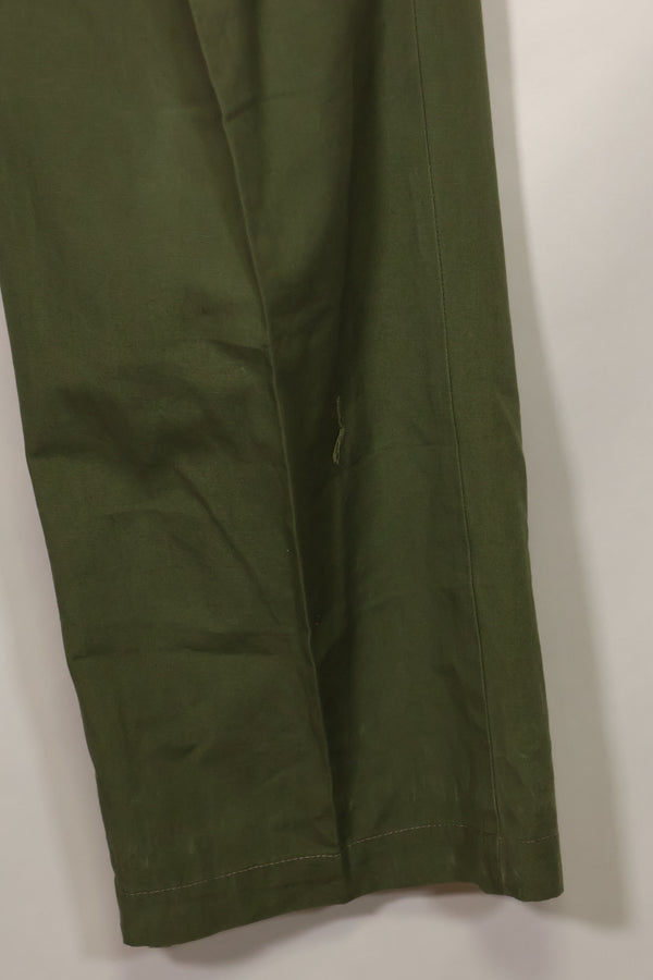 1967年契約 3rd Model ノンリップストップ ジャングルファティーグ パンツ L-L 中古品 B