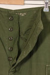 1967年契約 3rd Model ノンリップストップ ジャングルファティーグ パンツ L-L 中古品 B