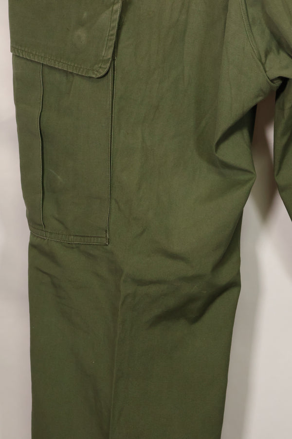 1967年契約 3rd Model ノンリップストップ ジャングルファティーグ パンツ L-L 中古品 B