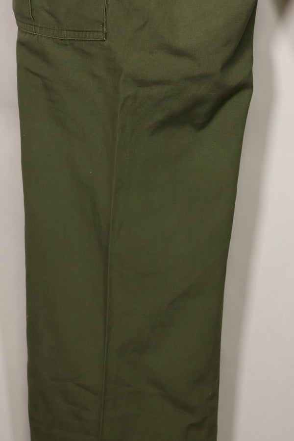 1967年契約 3rd Model ノンリップストップ ジャングルファティーグ パンツ L-L 中古品 B