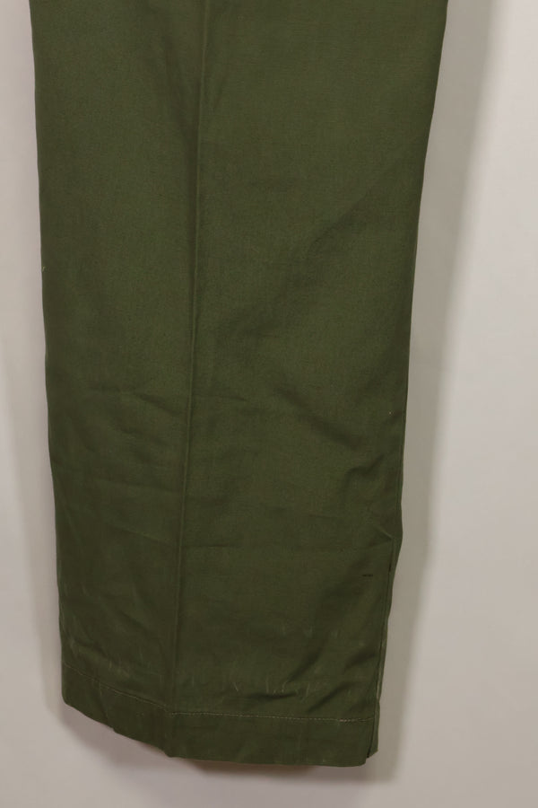 1967年契約 3rd Model ノンリップストップ ジャングルファティーグ パンツ L-L 中古品 B