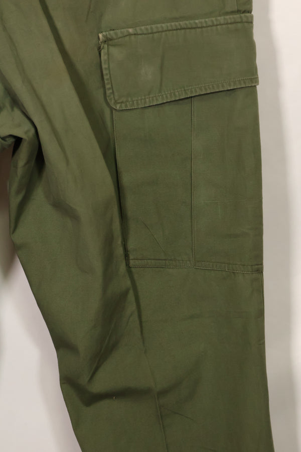 1967年契約 3rd Model ノンリップストップ ジャングルファティーグ パンツ L-L 中古品 B
