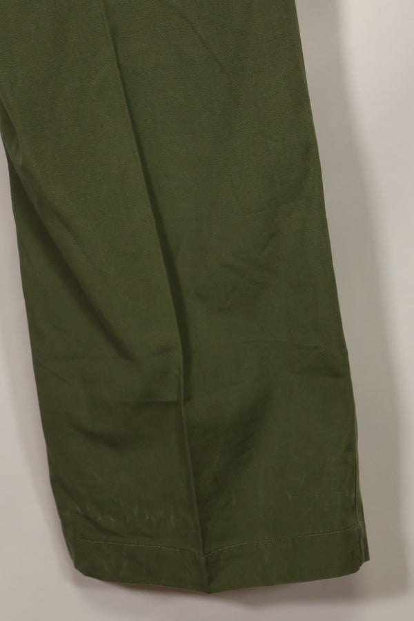 1967年契約 3rd Model ノンリップストップ ジャングルファティーグ パンツ L-L 中古品 B