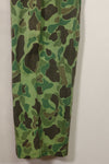 1960年代〜70年代 韓国軍 フロッグスキン迷彩 パンツ ベイカーパンツカット 中古品 B