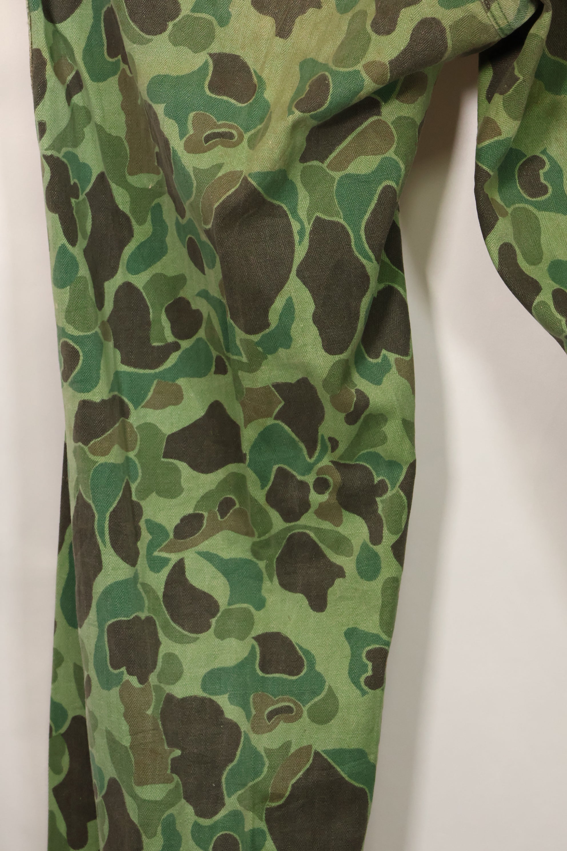 1960年代〜70年代 韓国軍 フロッグスキン迷彩 パンツ ベイカーパンツカット 中古品 B