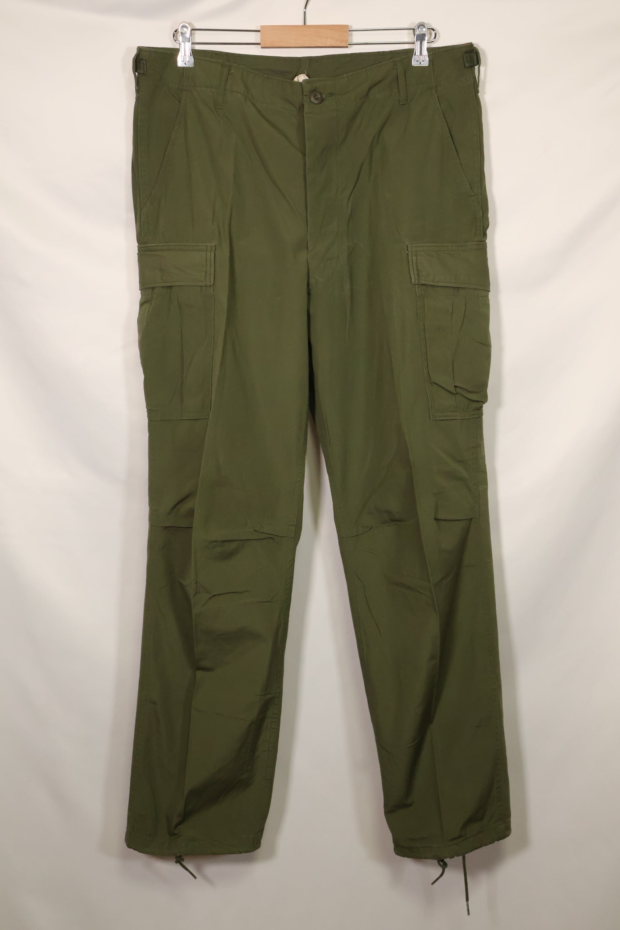1967年契約 3rd Model ノンリップストップ ジャングルファティーグ パンツ L-L ほぼ未使用品