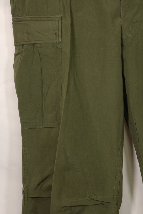 1967年契約 3rd Model ノンリップストップ ジャングルファティーグ パンツ L-L ほぼ未使用品