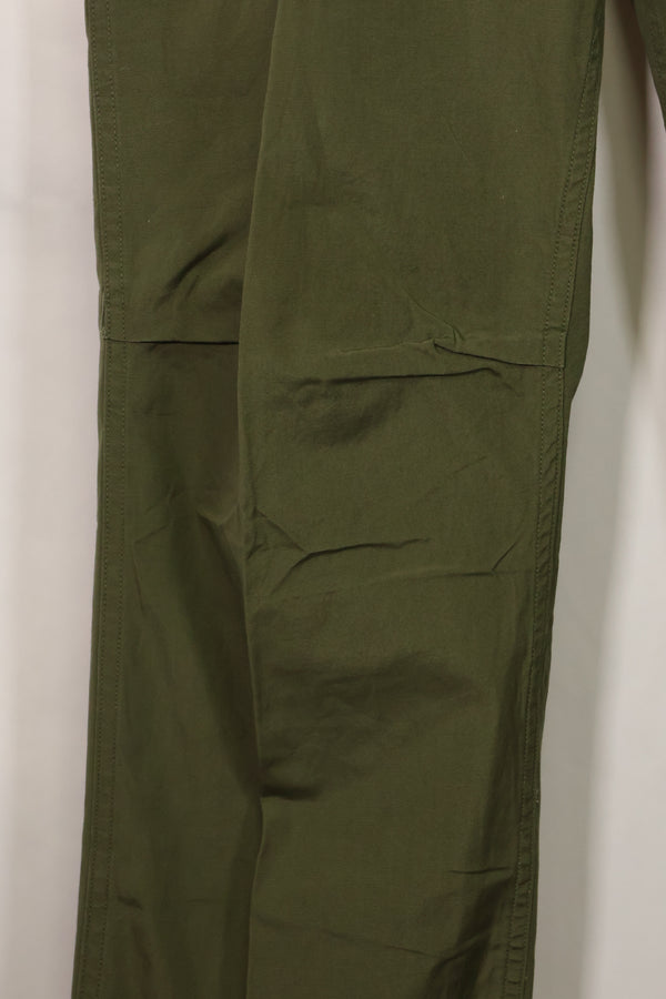 1967年契約 3rd Model ノンリップストップ ジャングルファティーグ パンツ L-L ほぼ未使用品