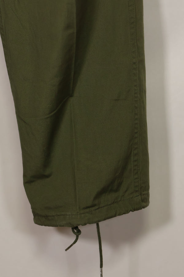 1967年契約 3rd Model ノンリップストップ ジャングルファティーグ パンツ L-L ほぼ未使用品