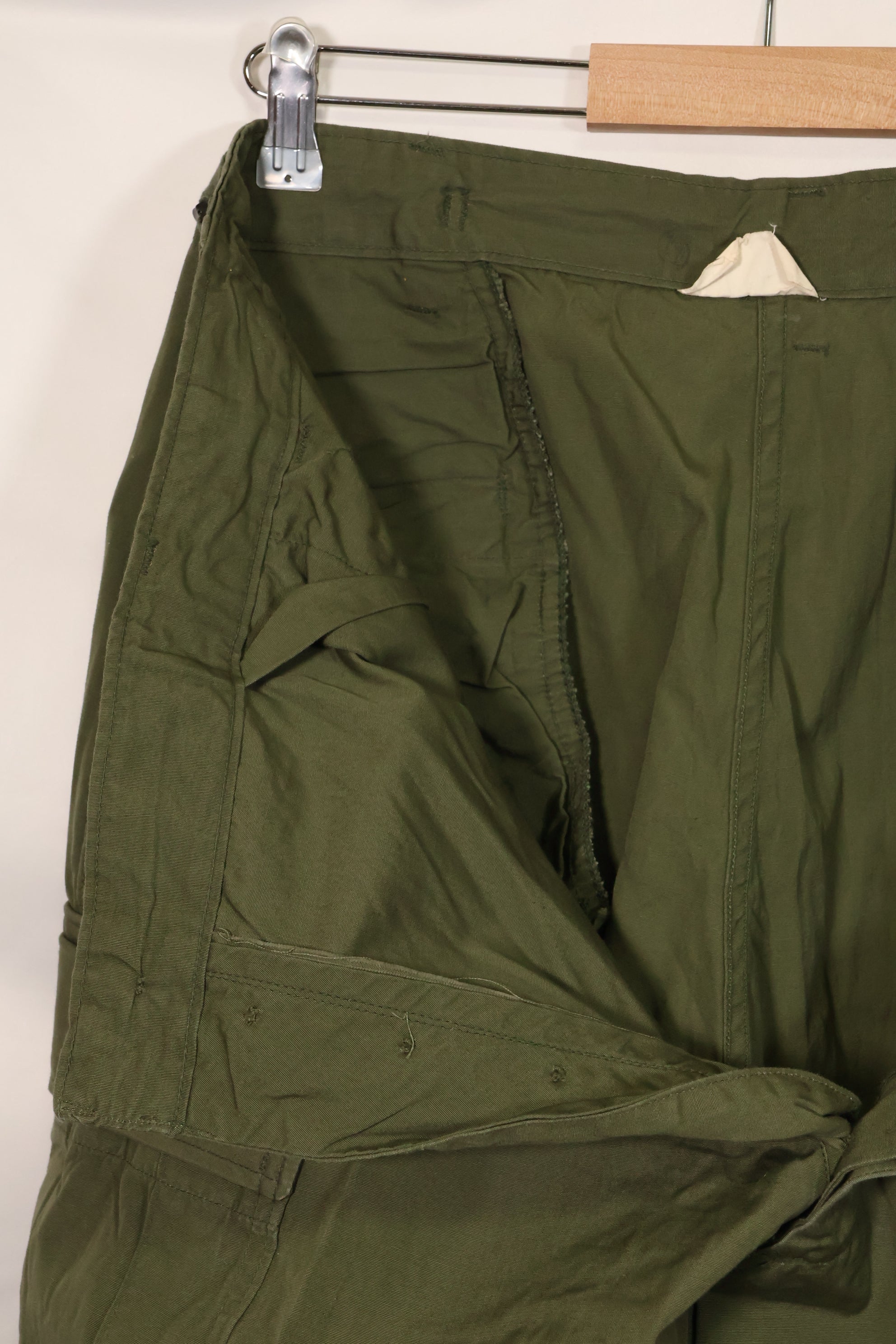 1967年契約 3rd Model ノンリップストップ ジャングルファティーグ パンツ L-L ほぼ未使用品